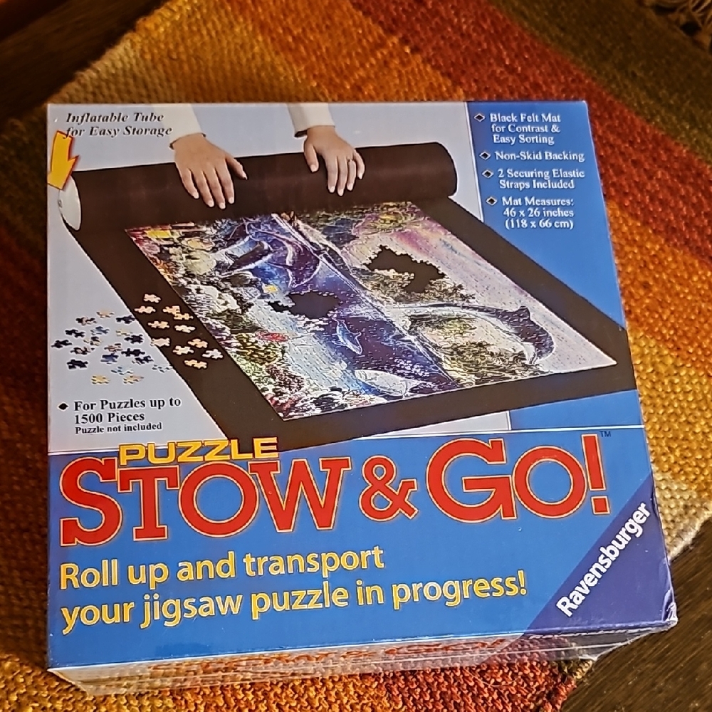 Ravensburger Puzzle Stow & Go new